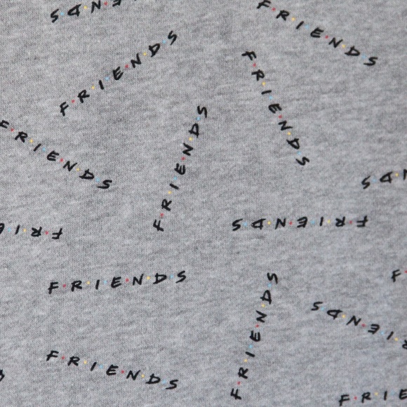 FRIENDS Gray Cropped Sweatshirt - Picture 3 of 3